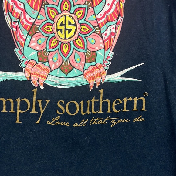 Simply Southern collection Owl “Love Whoo you are” long sleeve shirt - Picture 9 of 9